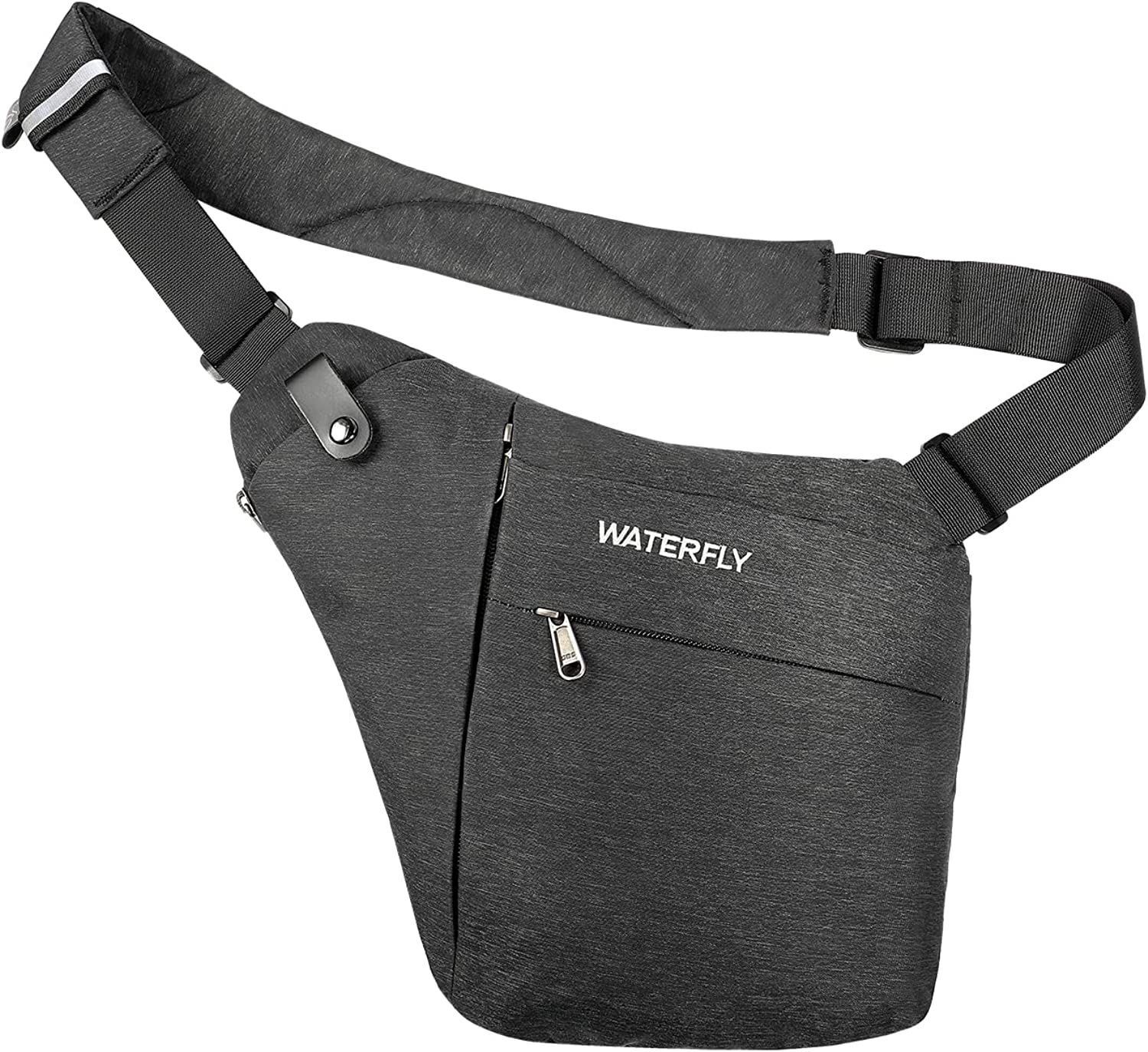 230816073201460_1 WATERFLY Sling Crossbody Chest Bag: Slim Anti-Theft Cross Body Bag Over Shoulder Backpack Stealth Side Pack Man Woman - Image 1